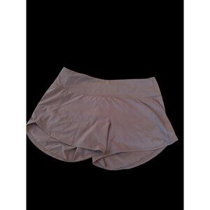 Lululemon Womens 8 Tall Athletic Shorts Gray Recycled Polyester & Elastane Blend